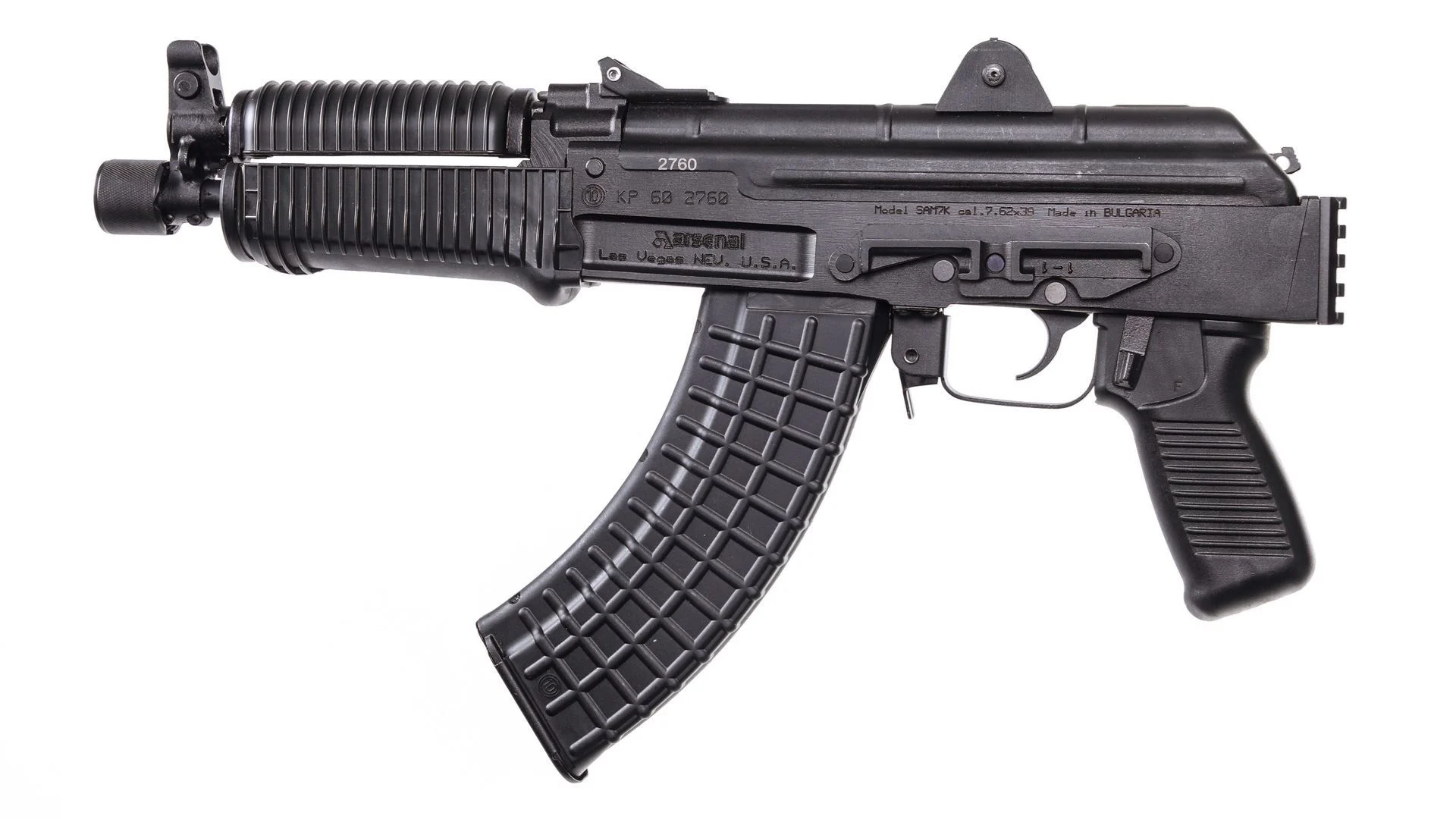 Arsenal SAM7K AK Pistol 7.62x39mm US Made Black Furniture 30rd Mag 3 Arsenal SAM7K AK Pistol 7.62x39mm US Made Black Furniture 30rd Mag - Image 3