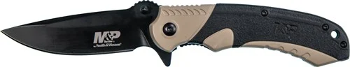 S&W KNIFE M&P M2.0 ULTRA GLIDE - 2.75" FOLDING BLADE BLACK/FDE 1 S&W KNIFE M&P M2.0 ULTRA GLIDE - 2.75" FOLDING BLADE BLACK/FDE