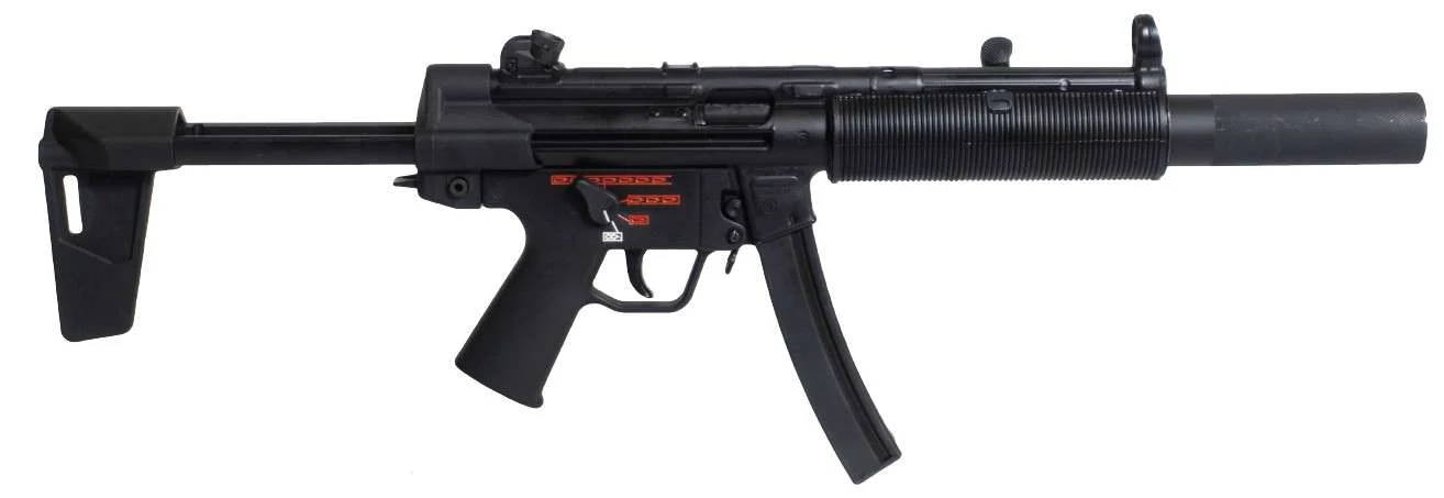 CENTURY AP5SD 9MM NATO PISTOL W/BRACE 5.75" BARREL 2-30RD MAG