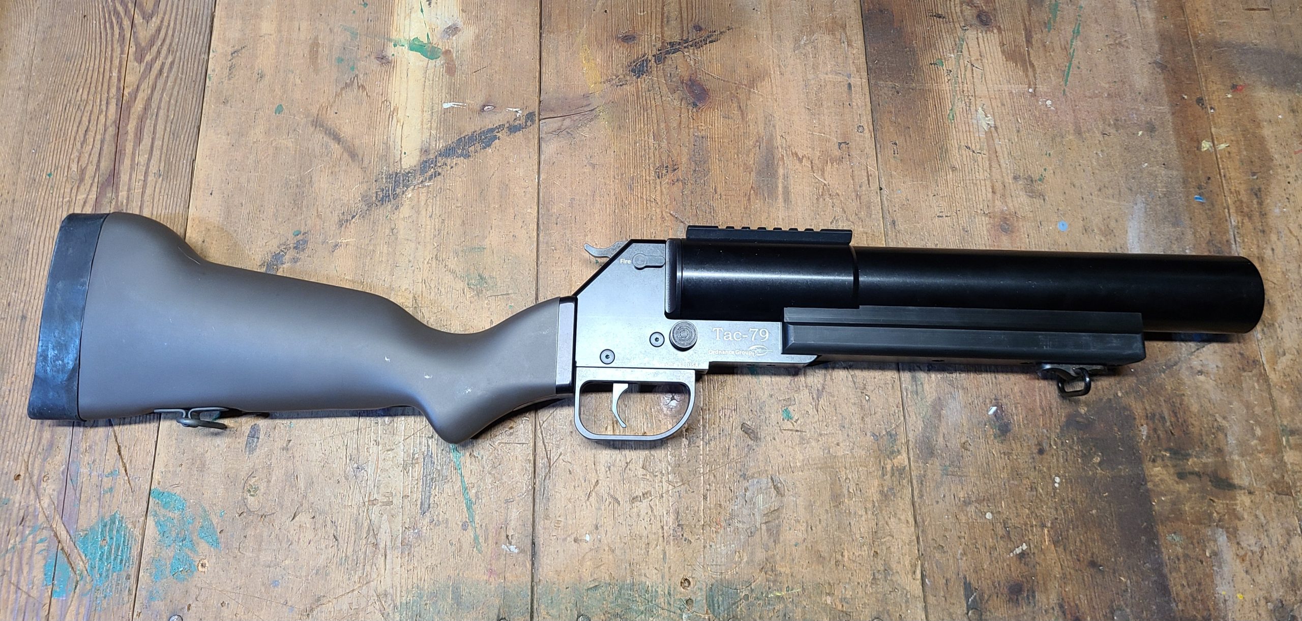 Thumper Tac-M79 With GI Fiberglass Stock 37mm Flare Launcher 14 Inch Barrel
