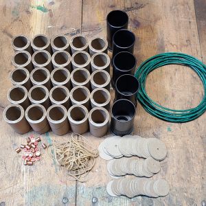 PREMIUM 37MM BIRD BANGER RELOADING KIT 25 COUNT 2.25 INCH TUBE