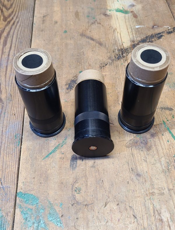 37MM Complete SILVER HAWK Rounds In Black Casings