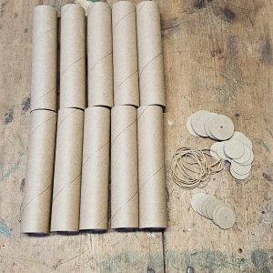 6 inch Powder Saver Bulk Tube and Disk Kit 10 Count