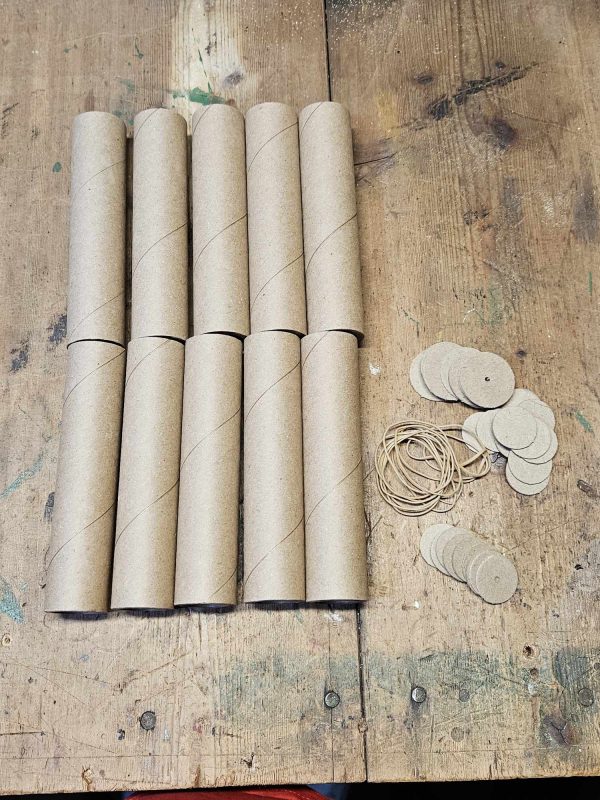 6 inch Powder Saver Bulk Tube and Disk Kit 10 Count
