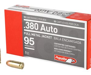 AGUILA 380ACP 95GR FMJ 50/1000