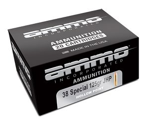 AMMO INC. 38SPL 125GR XTP JHP 20/200