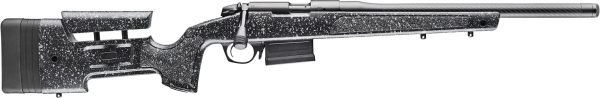 Bergara B-14R Left Hand Rifle .22 LR 10rd Magazine 18" carbon Fiber Barrel Black/Grey stock