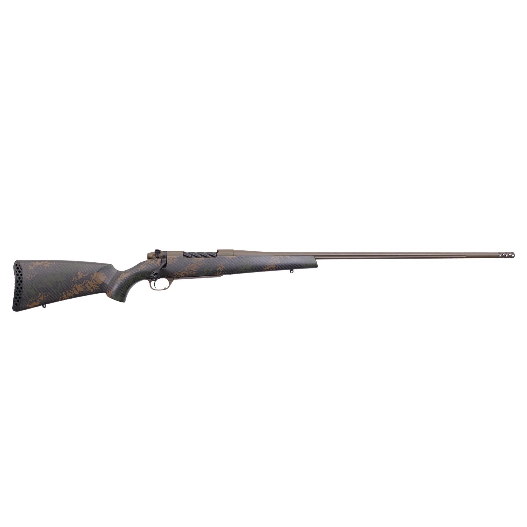 WEATHERBY Mark V Backcountry 2.0 Rifle 6.5 Creedmoor 4rd Magazine 22" Barrel Synthetic Stock Brown And Green