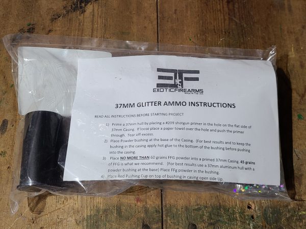 37MM MUZZLE BLAST GLITTER CONSTRUCTION KIT - Image 2