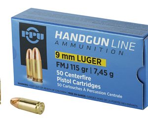 PPU 9MM FMJ 115GR 50/1000