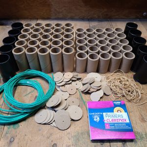 PREMIUM 37MM BIRD BANGER RELOADING KIT 50 COUNT 2.25 AND 3 INCH TUBES