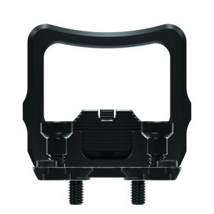 Radian Weapons Guardian+Six Combo Optic Guard & BackUp Iron Sights for Glock MOS Trijicon RMR Black