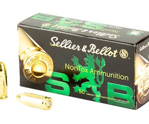 S&B NON TOX 9MM 115GR TFMJ 50/1000