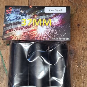 COMPLETE 37MM SONIC SIGNAL ROUND WITH MILLED IN POWDER CUP CASING