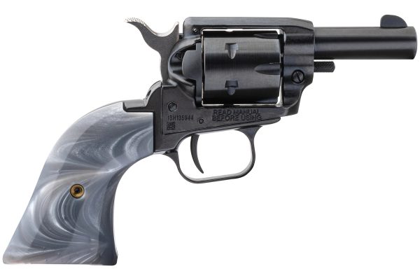 Heritage Barkeep Revolver - Black | .22 LR | 2.68" Barrel | 6rd | Grey Pearl Grips