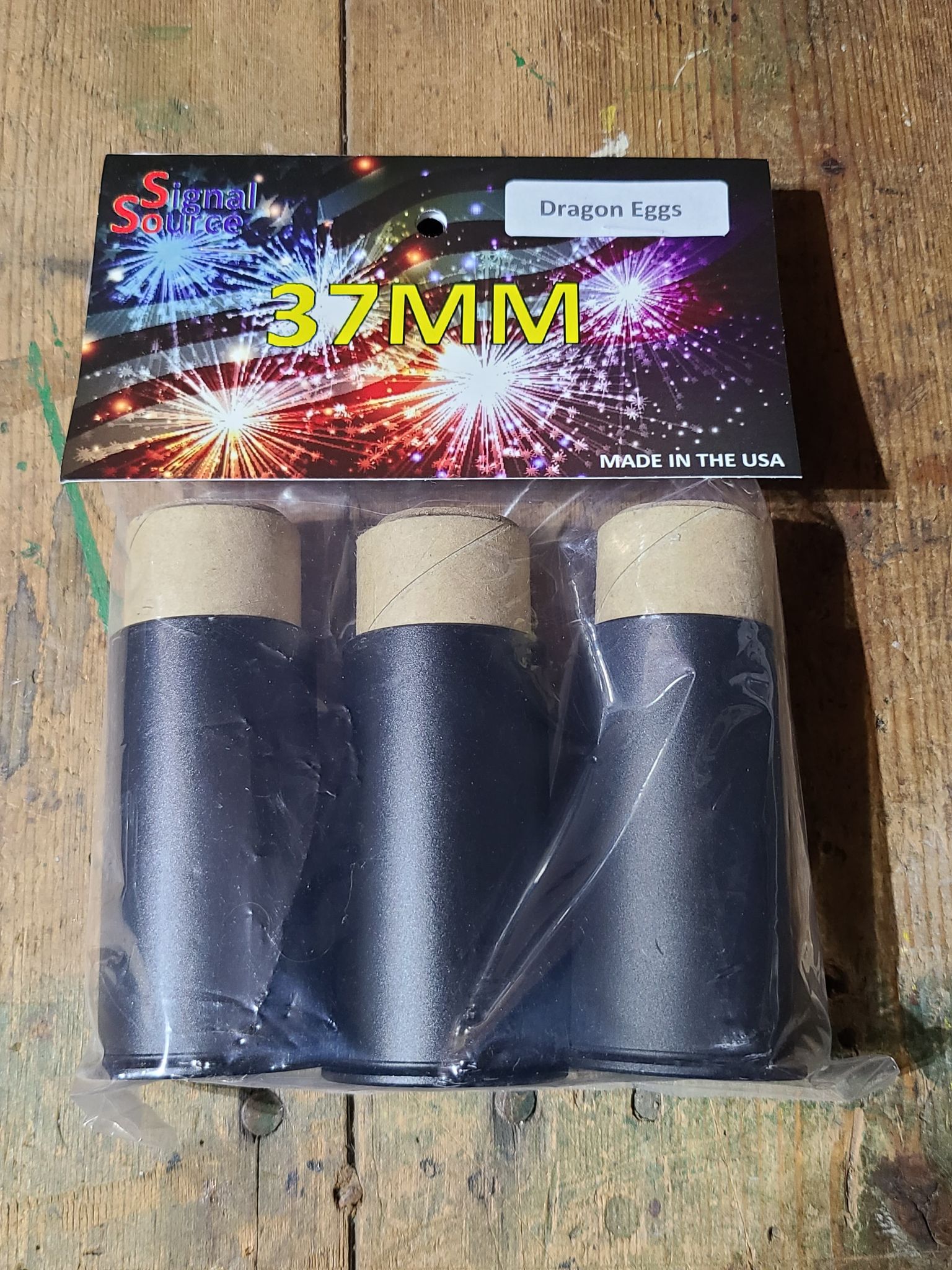 COMPLETE 37MM DRAGON EGGS SIGNALS MILLED IN POWDER CUP CASING