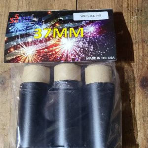 COMPLETE 37MM WHISTLE PIG SIGNAL WITH MILLED IN POWDER CUP CASING