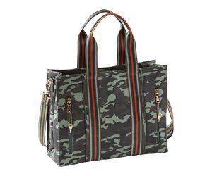 BULLDOG CROSS BODY PURSE CAMO