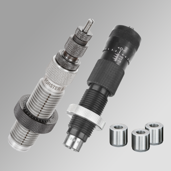Forster Full Length Bushing Ultra Die Set with 3 Bushings 6.5x47 Lapua
