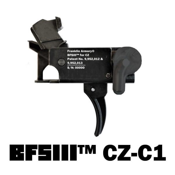 BFSIII CZ-C1 Binary Firing System for CZ Scorpion - Curved Trigger