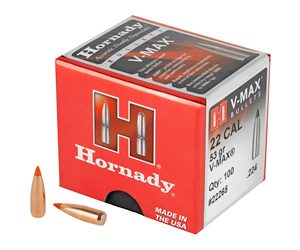 HRNDY V-MAX 22 CAL .224 53GR 100CT