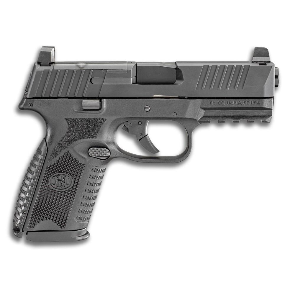 FN 509 Midsize Mrd Handgun 9mm Luger 10rd Magazines (2) 4" Barrel Black Nms