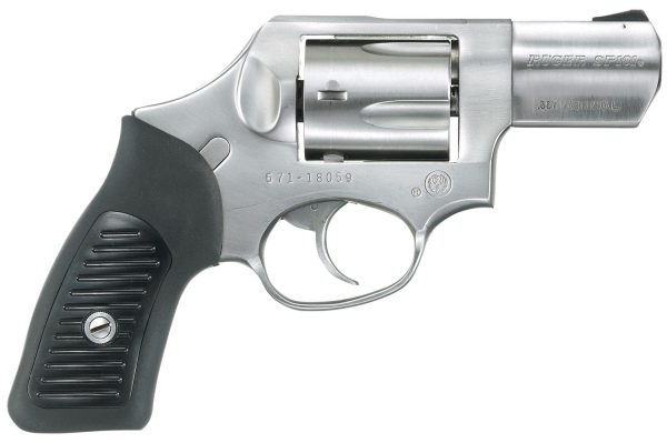 SP101 357 MAG DA REVOLVER 2.25" BBL BOBBED HAMMER Satin STS