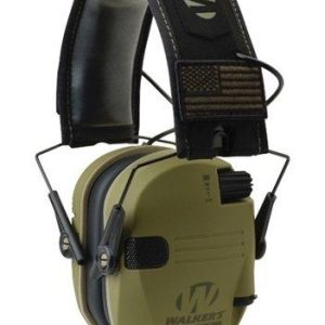 Walker's Razor Patriot Series Razor Slim Electronic Muff 23 NRR OD Patriot