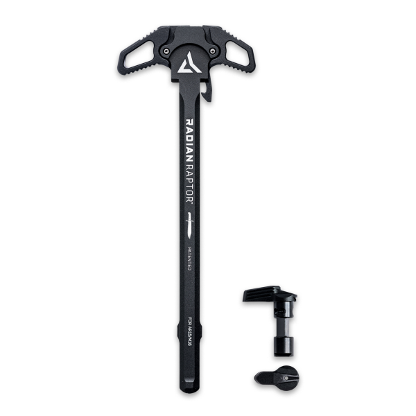 Radian Weapons Combo Raptor AR-15 Charging Handle Black Ambi and Talon 45/90 Safety Selector Black Ambi