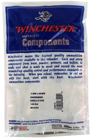 WINCHESTER UNPRIMED CASES - 9MM LUGER 100PK 20BX/CS