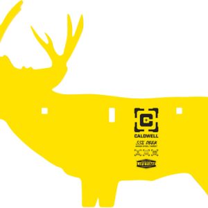 CALDWELL AR500 DEER TARGET - 3/8"  AR500 STEEL YELLOW