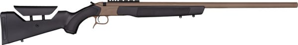 CVA ACCURA LR-X .50 CAL 30" - W/RAIL FDE CERAKOTE/BLACK