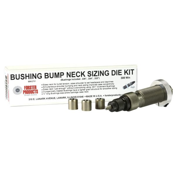 Forster Bushing Bump Kit 6.5x47 LAPUA
