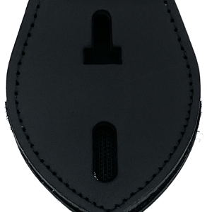 Universal Teardrop Badge Clip w/ Pocket & Chain