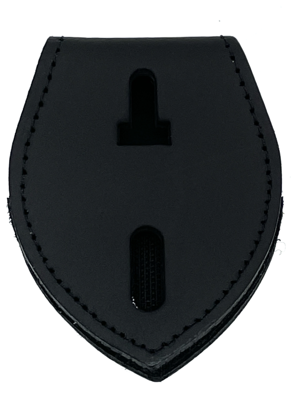 Universal Teardrop Badge Clip w/ Pocket & Chain