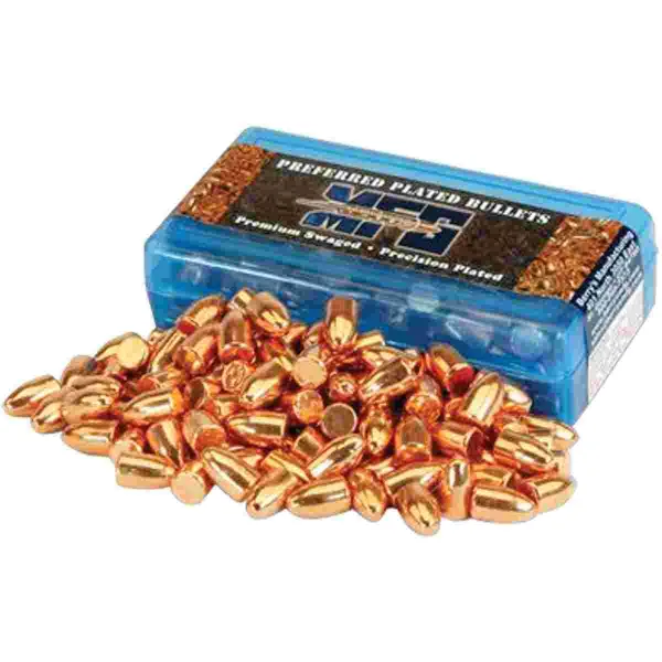 Berry's Preferred Plated Pistol Bullets .38/357 cal .357" 158 gr HP 250/ct