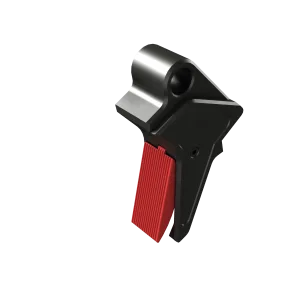 Compact Size Pistol Aluminum Flat Trigger Assembly