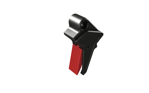 Compact Size Pistol Aluminum Flat Trigger Assembly
