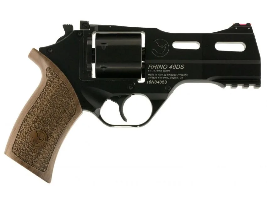 RHINO 9mm Revolver 40ds Blk 4 Bbl 6rd