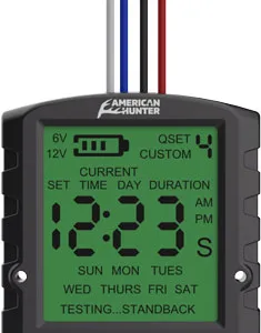 AMERICAN HUNTER DIGITAL TIMER - UNIVERSAL 6V/12V