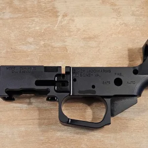 Low Profile Dual-Feed AR-15 Belt Fed 100% lower receiver (LOWPRO-DUALFEED)
