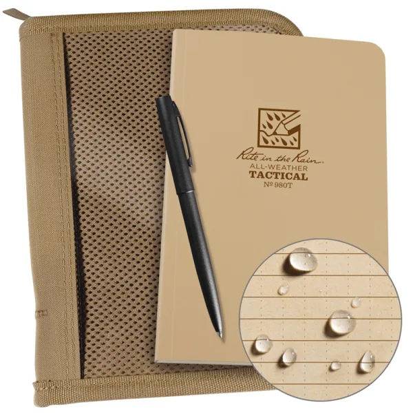 Land Nav Kit - Tan Book/Cover