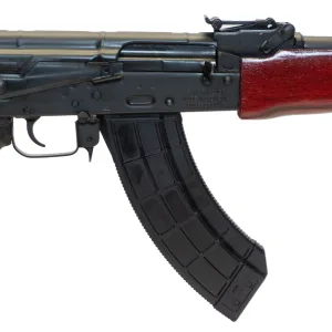 Century Arms Romanian Mini Draco Stamped AK-47 Pistol - Black | 7.62x39 |  7.75" Barrel | Red Wood Handguard