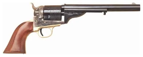 CIMARRON 1872 Open Top Navy - 45lc 7.5" Fs Cc/blued Walnut
