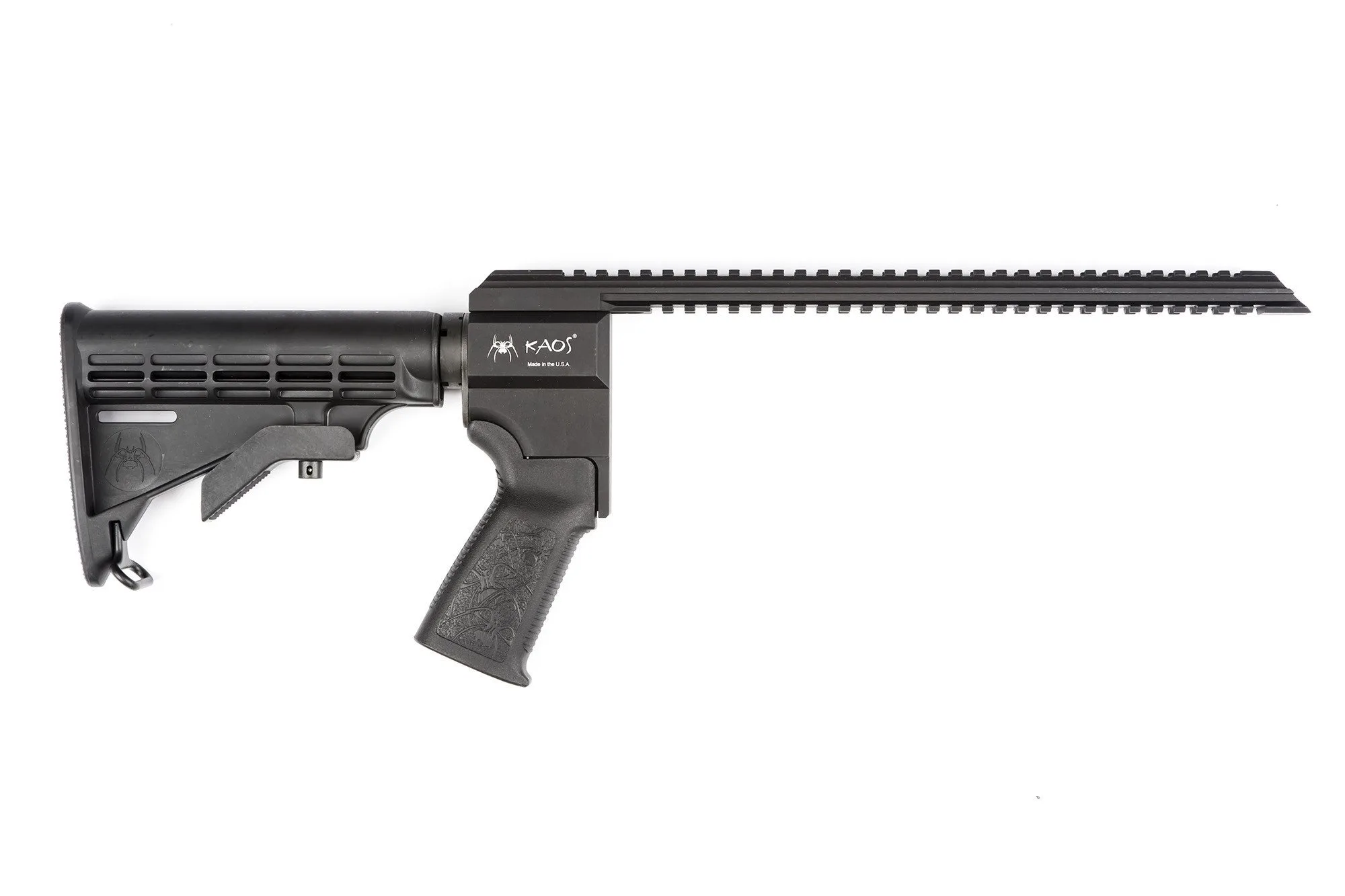 Pathfinder-spikes-tactical-KAOS-m4-stock system-side 1