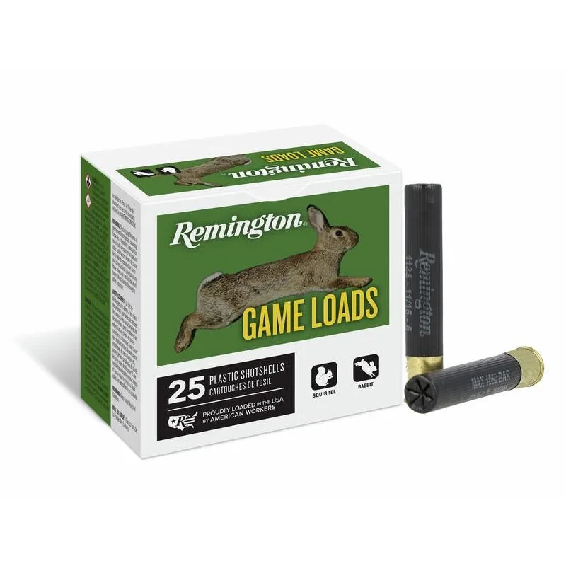 REMINGTON Lead Game Load .410 Ga 2 1/2" Max 1/2 Oz #6 1200 Fps 20/ct