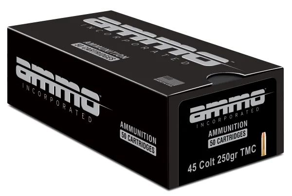 Ammo Inc Signature .45 Long Colt Handgun Ammo - 250 Grain | TMC | 50rd Box