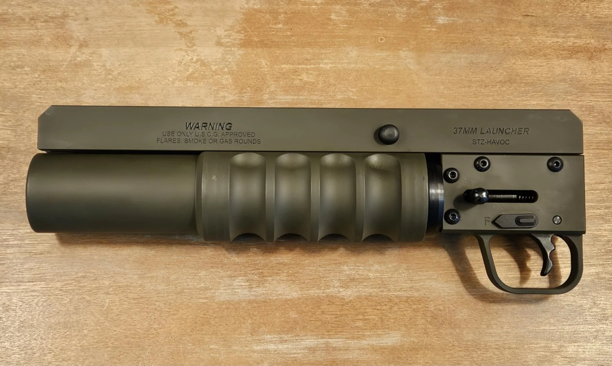 pathfinder-militaria-spikes-tactical-12 inch- 37mm-havoc- limited run-OD Green