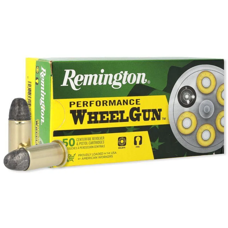 REMINGTON Performance Wheel Gun Ammunition .38 Short Colt 125 Gr Lrn 730 Fps 50/ct
