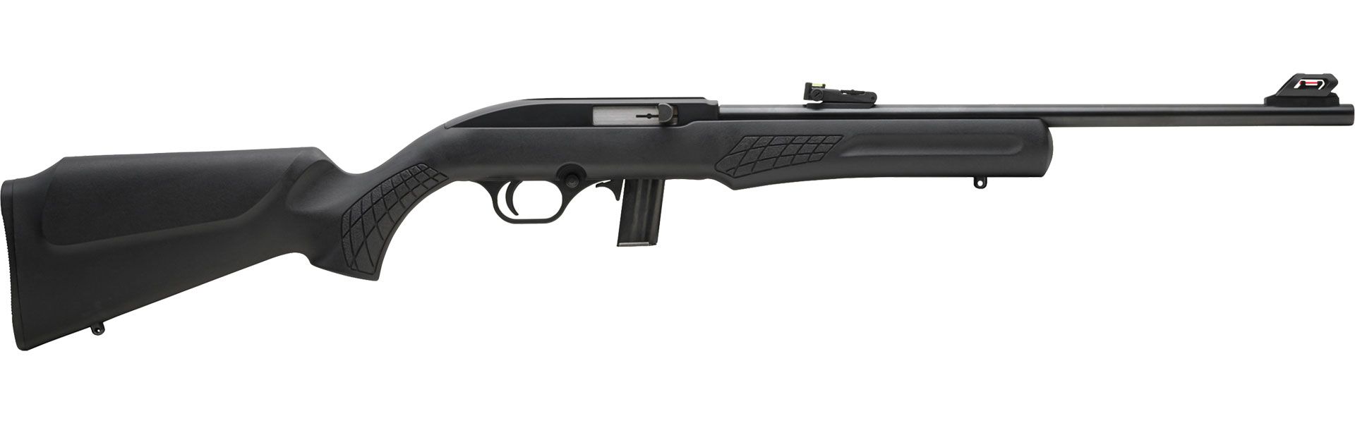 Rossi RS22 Rifle - Black | 22LR | 18" | 1X 10 MAG | Picatinny Rail | Threaded Barrel